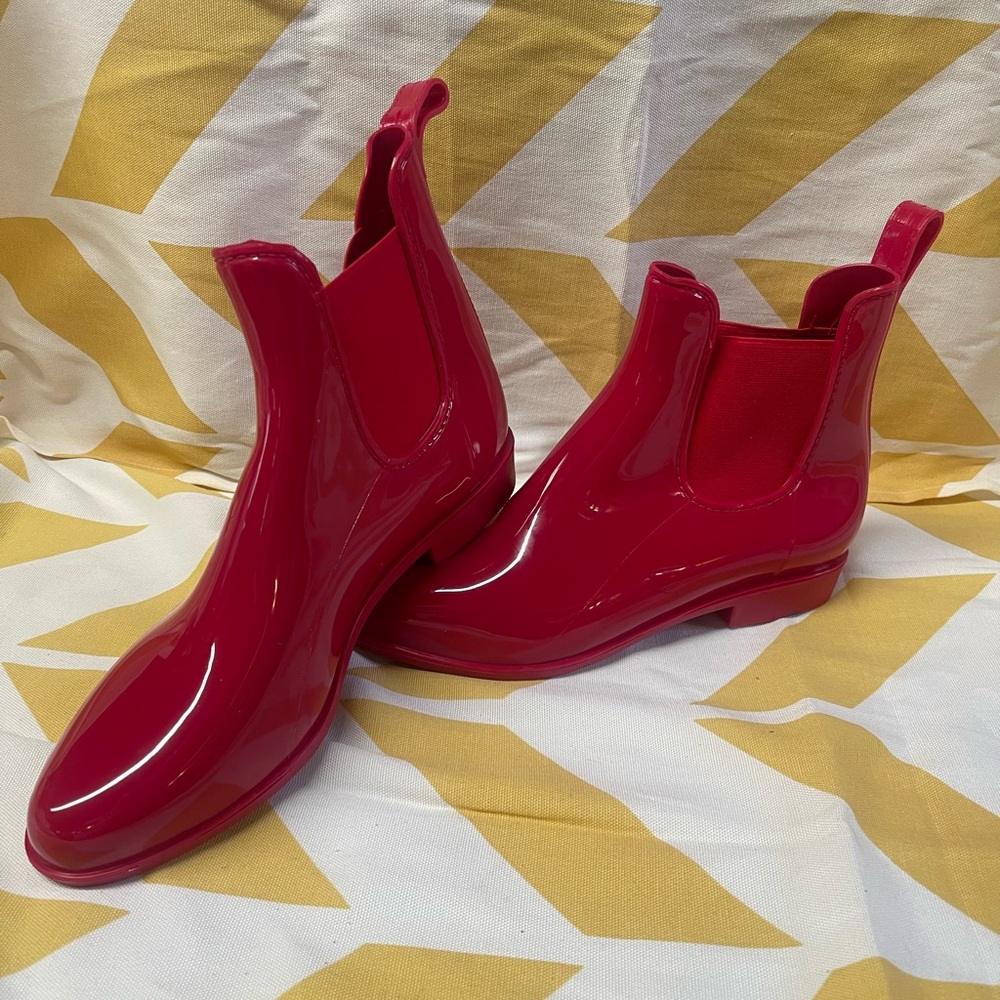 Stylish Red Women's Ankle Boots
